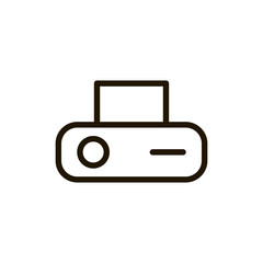 Game console flat icon