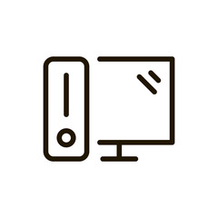 Game console flat icon