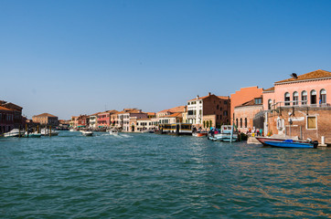 Fototapeta na wymiar Grand Canal Murano