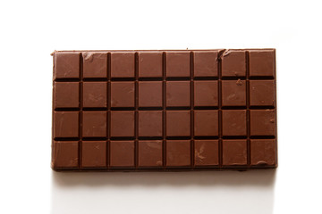 Chocolate bar background / chocolate bar made of dark chocolate, milk chocolate, and white chocolate