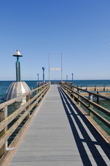 Obraz premium Seebrücke Zingst Fischland-Darß-Zingst, Ostsee