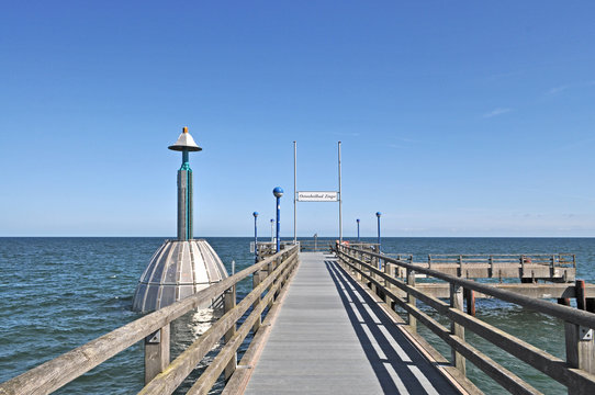 Seebr&uuml;cke Zingst Fischland-Dar&szlig;-Zingst, Ostsee