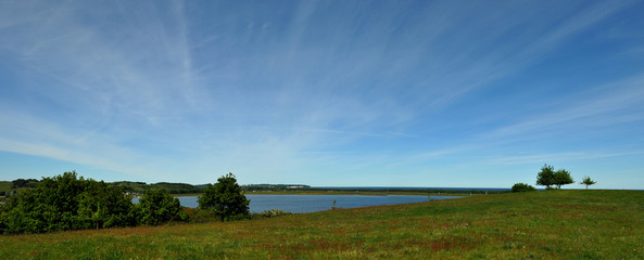 Klein Zicker mit Blick auf den großen Zicker, Insel Rügen