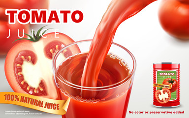 Tomato juice ads