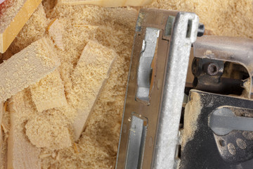 Wood shavings