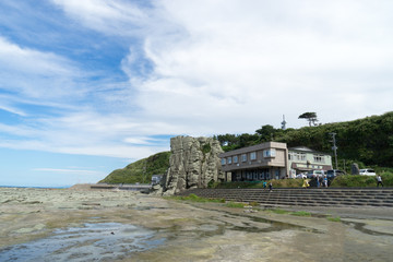 青森・千畳敷海岸の風景