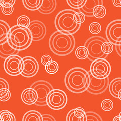 Cute seamless circle pattern.