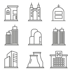 building icons 