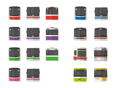 大阪市営地下鉄、地下鉄、セット