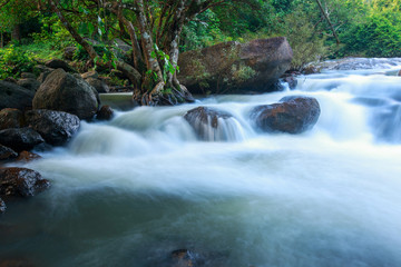 Nang rong waterfall at Nakorn nayok Province, Thailand