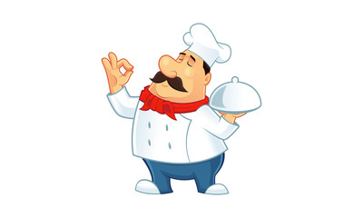 Professional Chef Mascot