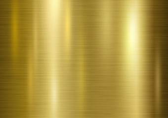 Gold metal texture background vector illustration