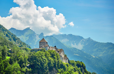 Fototapeta na wymiar Vaduz Castle, Lichtenstein