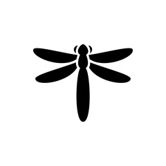 dragonfly icon illustration