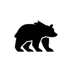 Fototapeta premium bear icon illustration