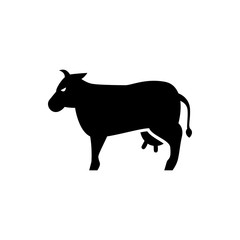 cow icon illustration