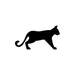 panther icon illustration