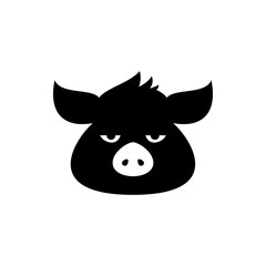pig icon illustration