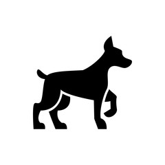 dog icon illustration
