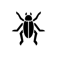 beetle icon illustration