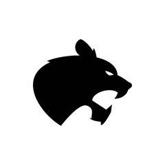 panther icon illustration