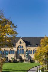 Facade of the emporers palace in historic Goslar