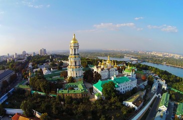 Kiev-Pechersk Lavra, Aerial View