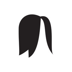hairstyle icon illustration