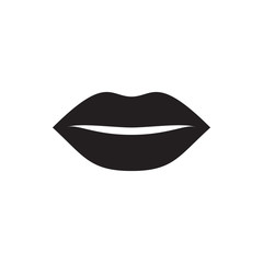 lips icon illustration