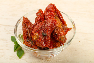 Dried tomato in olive oil