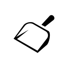 dustpan icon illustration