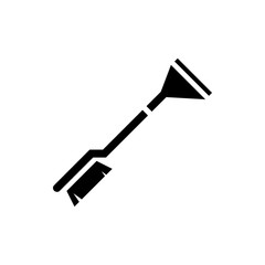 toothbrush icon illustration