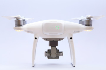 Back view of drone