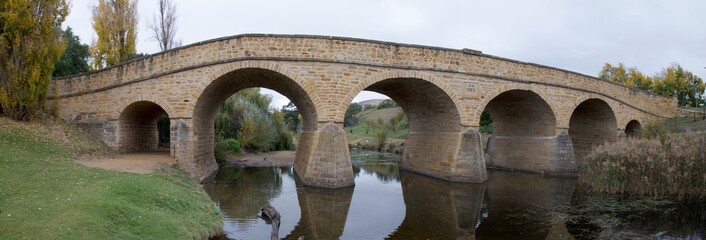 The oldest stone fashioned bridge in Australia located at Richmond, Tasmania,Australia