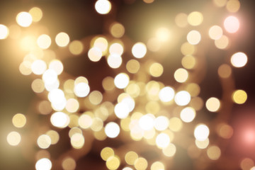 Bokeh fairy light background