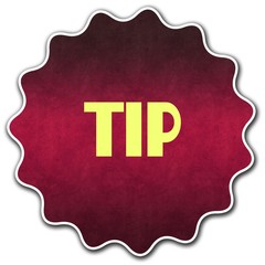 TIP round badge