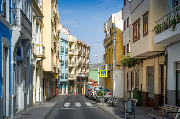 La Orotava old town streets, Tenerife island