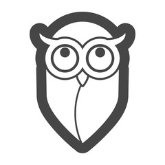 Owl icon, Owl logo, Owl illustration