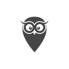 Owl icon, Owl logo, Owl illustration
