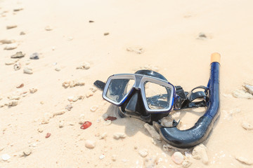 Dive mask and snorkel, snorkelling