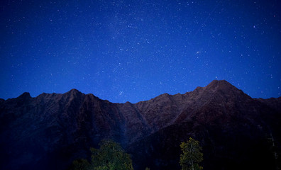 Fototapeta na wymiar Himalayan Nights
