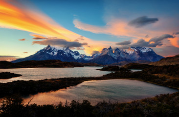 Obraz premium Torres del Paine Chile