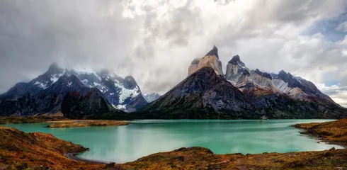 Fototapete Cuernos del Paine Chile Torres del Paine