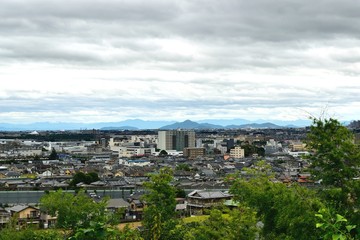 Obraz premium 大津市街