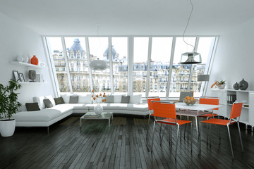 modernes Loft