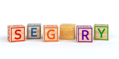 bunte Würfel Name - Segory