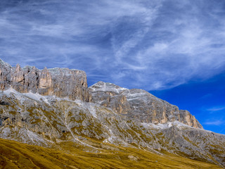 Fototapeta premium Dolomites, Sella Group, South Tyrol, Italy