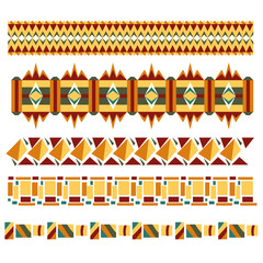 Colorful trim or border collection