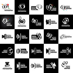 vector logo for photographer