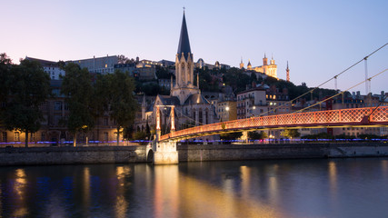 Fototapeta premium Passerelle Saint-Georges
